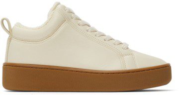 Bottega Veneta Off-White ‘The Quilt’ Low Sneakers (651417 V00T0)