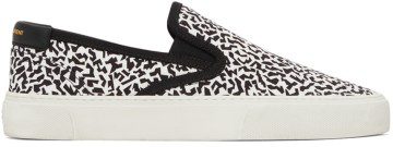 Saint Laurent Printed Venice Slip-On Sneakers (58574226Q10)