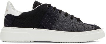 By Walid Silk Printed Sneakers (W001)