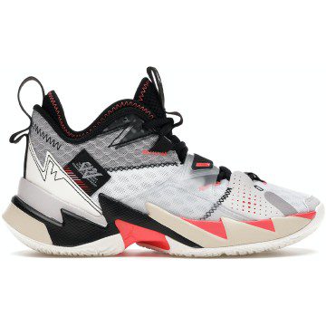 Jordan Why Not Zer0.3 White Bright Crimson Black (GS) (CD5804-101)
