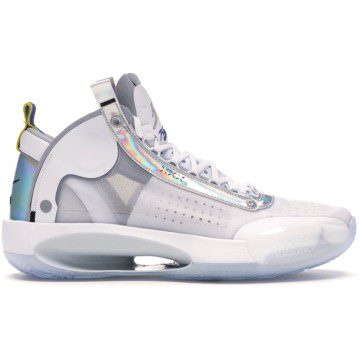 Jordan XXXIV White Metallic Silver (AR3240-101/BQ3381-101)