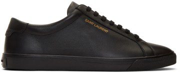 Saint Laurent Black Andy Sneakers (588224 0M500)