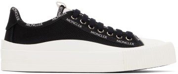 Moncler White Canvas Glissiere Sneakers (G109B4M7264002SS9)