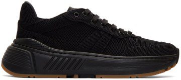 Bottega Veneta Black Mesh Speedster Sneakers (608833 VBRZ1)