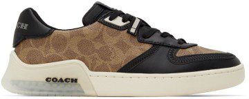 Coach 1941 Brown & Black Citysole Court Sneakers (C5938 NRX)
