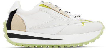 Stella McCartney Green & White Reclypse Sneakers (810117E00051)