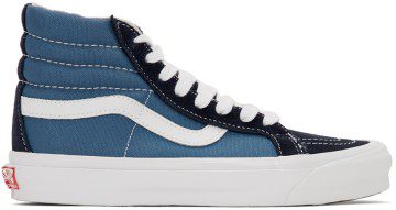 Vans Navy OG SK8 Skool-Hi LX Sneakers (VN0A4BVB5OC)