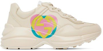 Gucci Off-White Rhyton Sneakers (692931 DRW00)