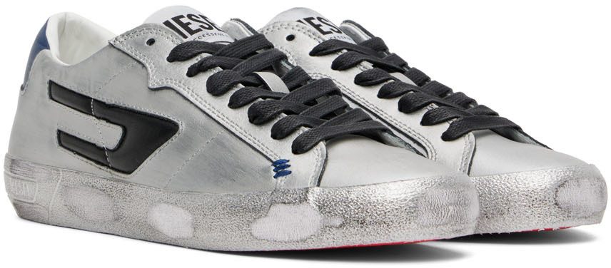 Diesel Silver S-Leroji Sneakers (Y02971P4791)