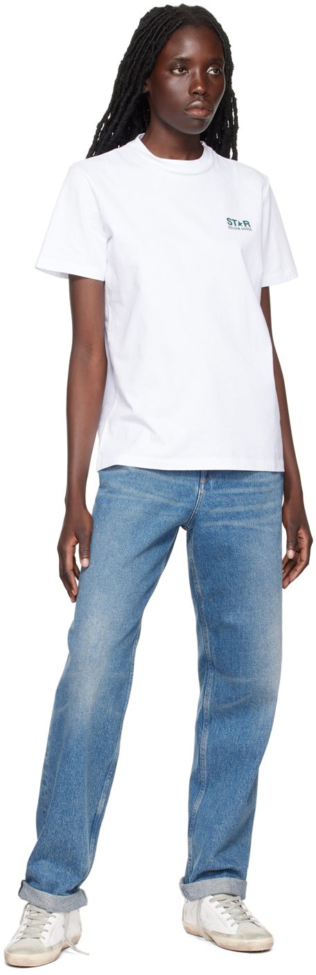 Golden Goose White & Gray Super-Star Classic Sneakers (GWF00102.F002435.81482)