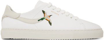 Axel Arigato White Clean 90 Stripe Bee Bird Sneakers (F0518002)