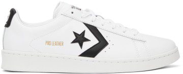 Converse Pro Leather Ox White Black (167237C)