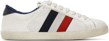 Moncler White Ryegrass Sneakers (4M713 – 00 – 02S7X)
