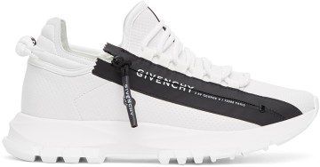 Givenchy Black Spectre Zip Low Sneakers (BH003MH0NJ)