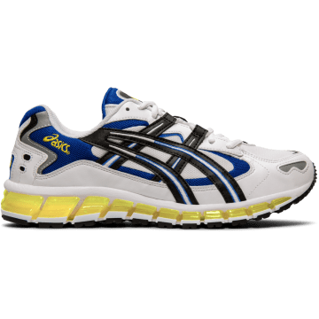 ASICS Gel-Kayano 5 360 White Black Yellow (1021A159-100)