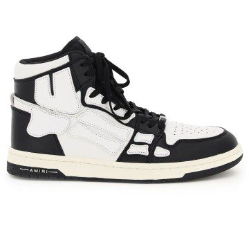AMIRI Skel Top Hi Black White Black (W0F22499NL)