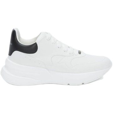 Alexander McQueen Oversized Runner Optic White Black (575425WHRU39034)