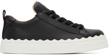 Chloé Taupe Lauren Sneakers (CHC19S10842)