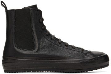 Officine Creative Black Mes 008 High-Top Sneakers (OCUMES0008)