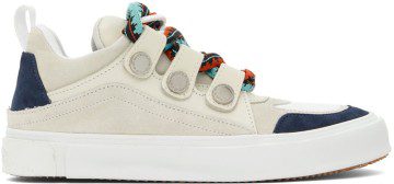Marcelo Burlon County of Milan Beige Ticinella Sneakers (CMIA097S22LEA0010110)