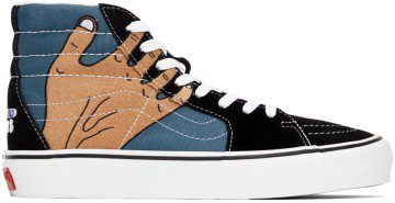 Vans Black & Blue Imran Potato Edition SK8-Hi VR3 LX Sneakers (VN0A5EE7B7F1)