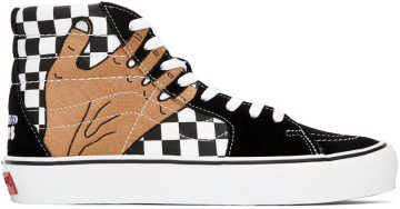 Vans Black & White Imran Potato Edition SK8-Hi VR3 LX Sneakers (VN0A5EE7B7E1)