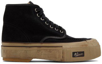 Visvim Beige Liskamm G.Patten-Folk Sneakers (0122102002006)