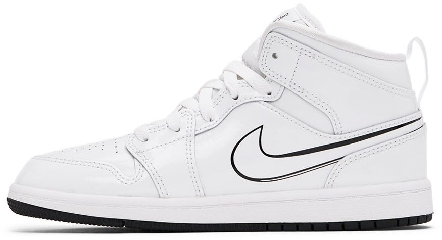 Jordan 1 Mid Schematic (PS) (DQ1866-100)