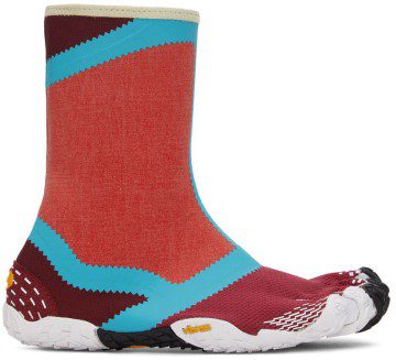 Suicoke Red & Blue NIN-HI FiveFingers Sneakers (S21MHC3)