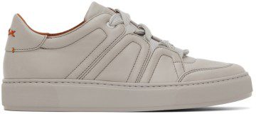 Ermenegildo Zegna Grey Tiziano Sneakers (LHLAS-A5176X)
