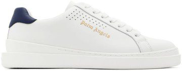 Palm Angels Navy Palm Two Sneakers (PMIA070S22LEA0010146)