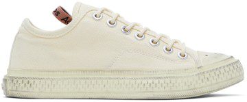 Acne Studios Black Ballow Tumbled Low Sneakers (AD0347-)