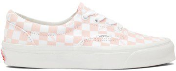 Vans Pink & White OG Era LX Sneakers (VN0A3CXNB4Z)