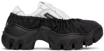 Rombaut SSENSE Exclusive Black & White Boccaccio II Sneakers (PTSEA290FEL)