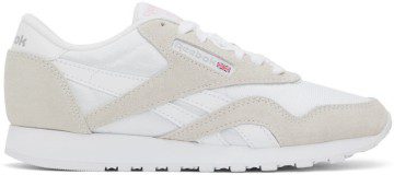 Reebok Classic Nylon Schoenen White / White / Light Grey