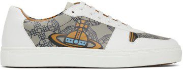 Vivienne Westwood White Apollo Low-Top Sneakers (75020002M-C0008-)