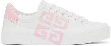 Givenchy White City Court Sneakers (BE0027E1ER149)