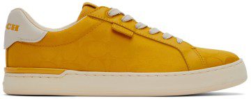 Coach 1941 Yellow Lowline Sneakers (C8872)