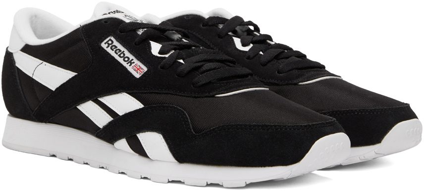 Reebok Classic Nylon Schoenen Black / Black / White