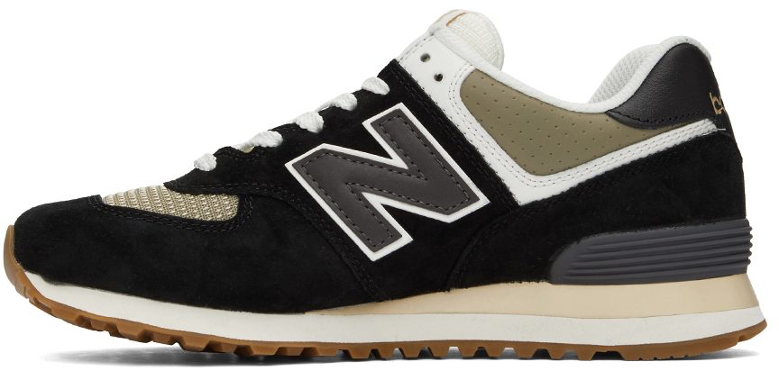 New Balance Black ML574 Sneakers (ML574DO)