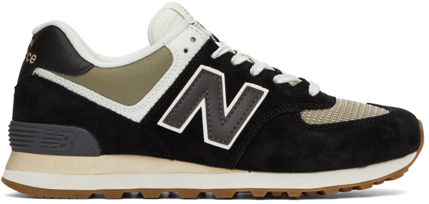 New Balance Black ML574 Sneakers (ML574DO)