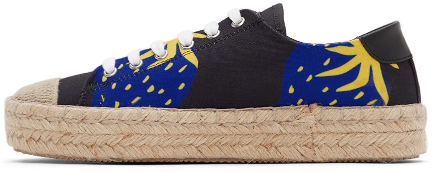 JW Anderson Beige Print Espadrille Sneakers (ANM36501A)