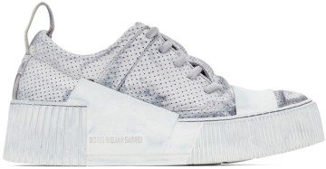 Boris Bidjan Saberi SSENSE Exclusive Grey Bamba 2.1 Sneakers (SSNSx16)