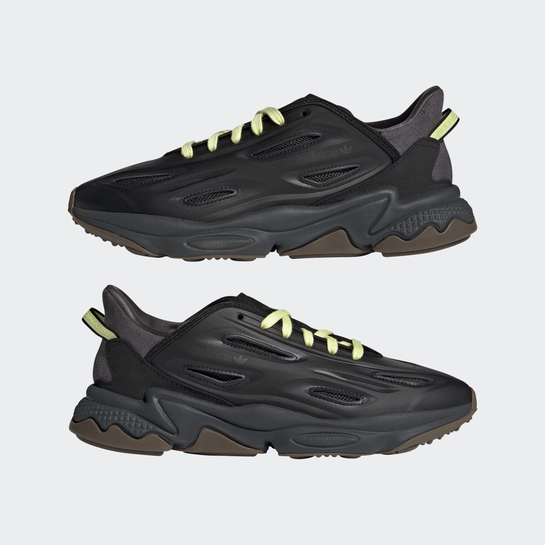 adidas OZWEEGO Celox Core Black / Core Black / Pulse Yellow (H04235)