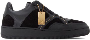 Human Recreational Services Black Mongoose Low Sneakers (UE22GF0200X2C3)