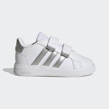 adidas Grand Court Lifestyle Cloud White / Matte Silver / Matte Silver (GW6526)