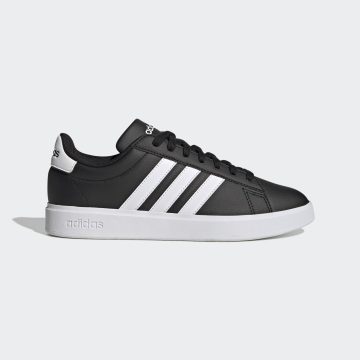 adidas Grand Court Cloudfoam Lifestyle Court Comfort Core Black / Cloud White / Core Black (GW9196)