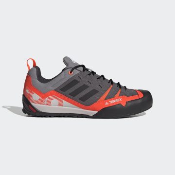 adidas Terrex Swift Solo Approach Grey Five / Core Black / Solar Red (GZ0332)