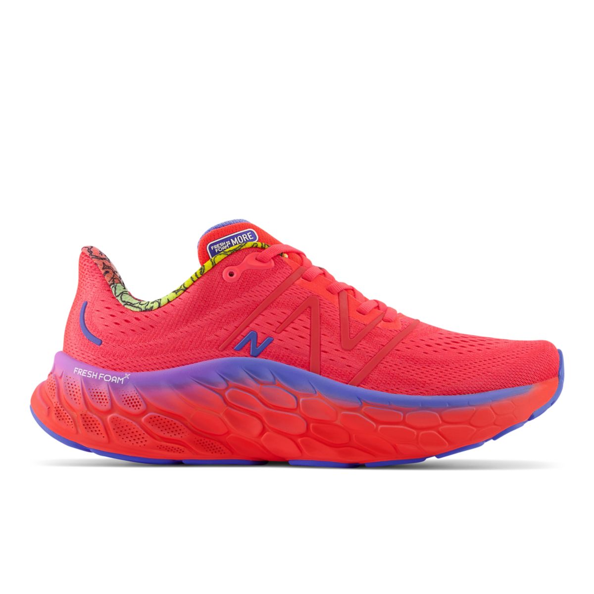 New Balance Fresh Foam X More v4 Electric Red / Bright Lapis (MMORV4-42150)