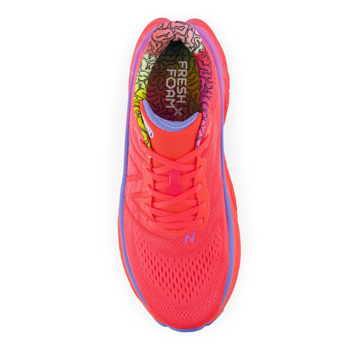 New Balance Fresh Foam X More v4 Electric Red / Bright Lapis (MMORV4-42150)